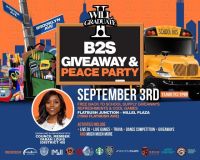 I WILL GRADUATE - B2S Giveaway & Peace Party