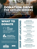 Donation Drive for Asylum Seekers